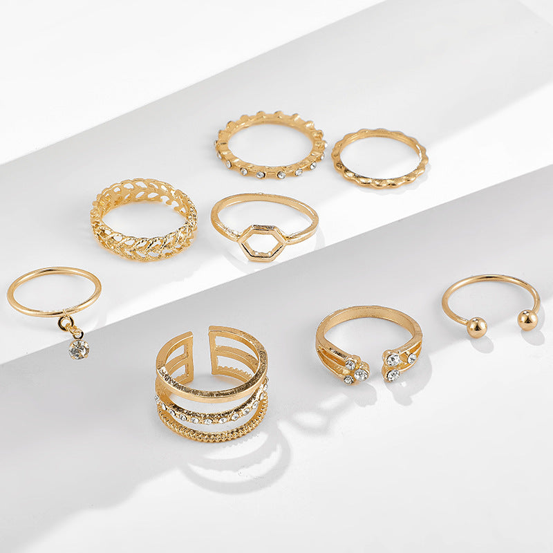 Radiant Stacks Diamond Ring Collection