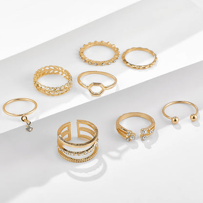 Radiant Stacks Diamond Ring Collection