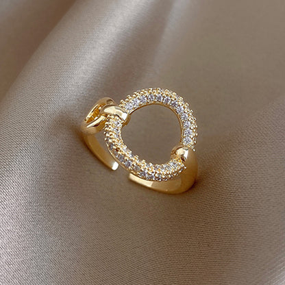 Classic Glow Zircon Ring