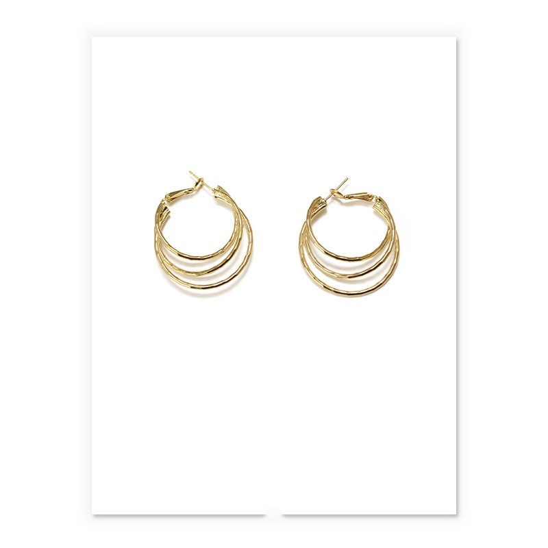 Golden Gleam Plated Earrings