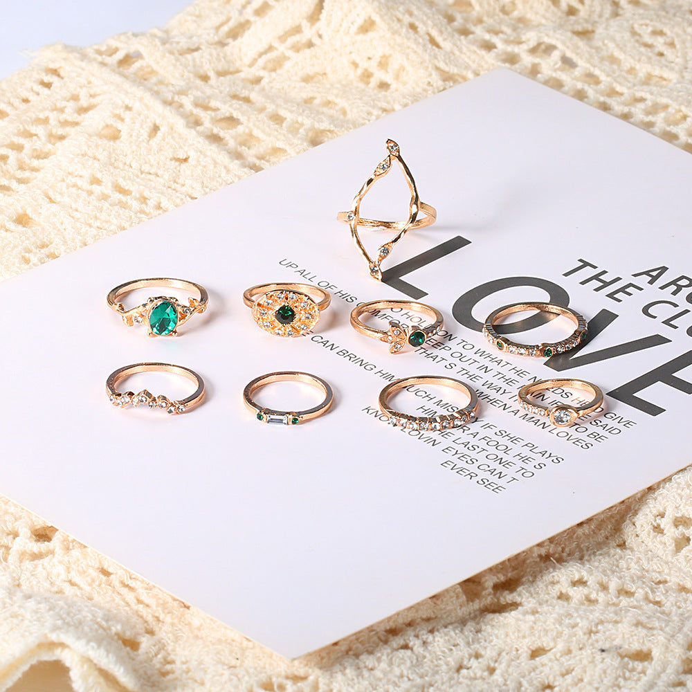Emerald Radiance Diamond Ring Collection