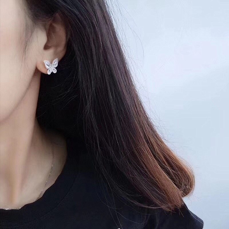 Celestial Butterfly Diamond Earrings