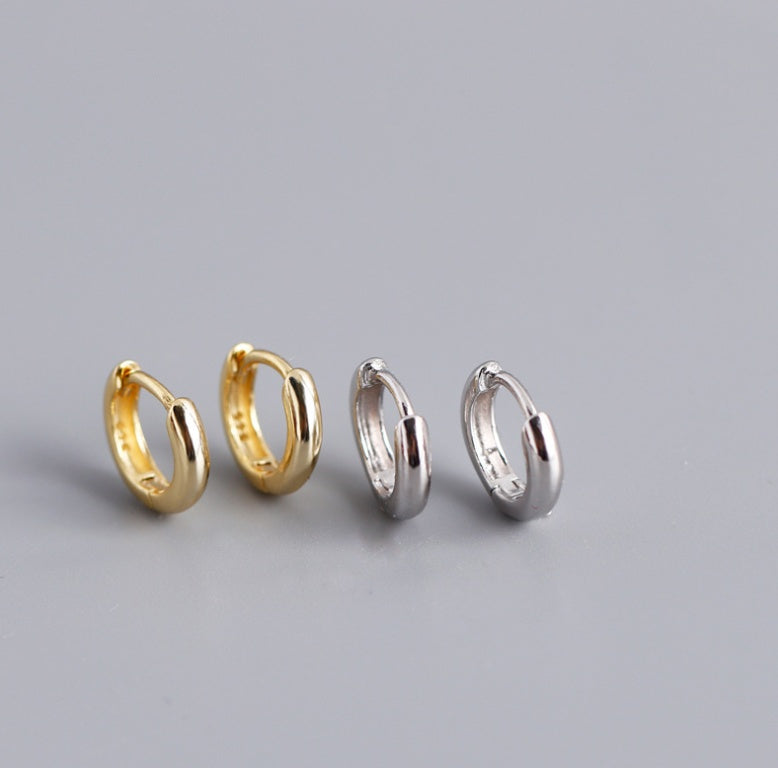 Luna Gleam Sterling Silver Earrings