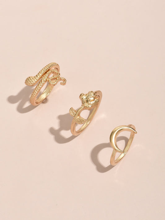Chic Muse Alloy Fashion Rings