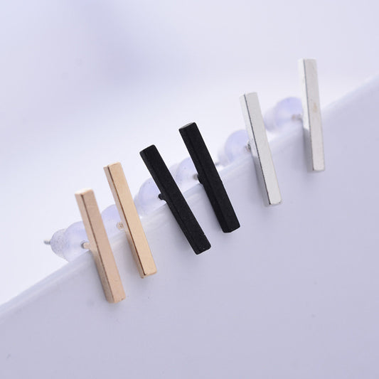 Sleek Essence Flat Earrings