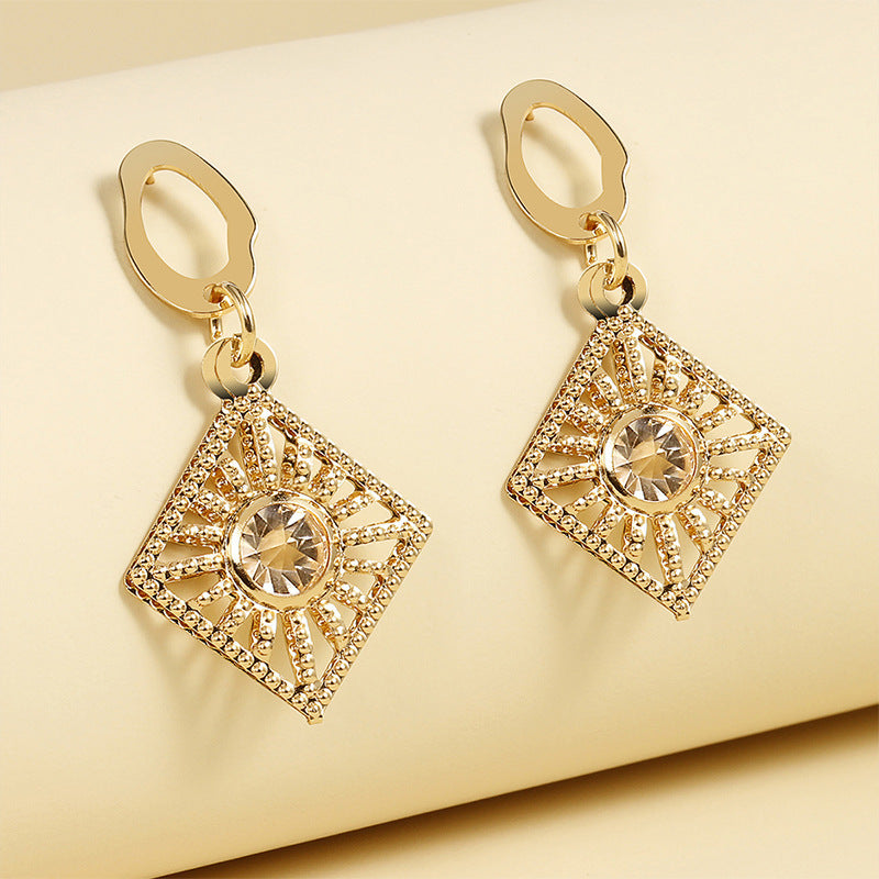 Essence Trio: Round & Simple Fashion Earrings