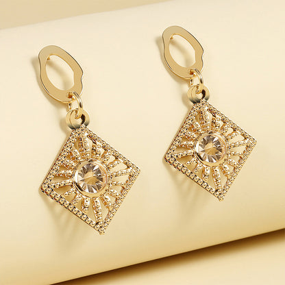 Essence Trio: Round & Simple Fashion Earrings