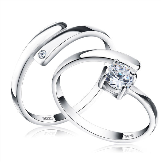 Vow Sterling Couple Rings