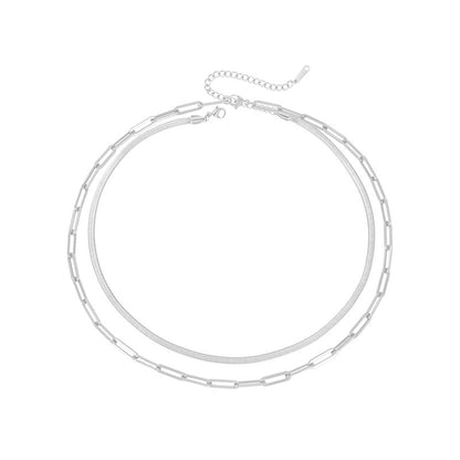 Elegant Duo Layered Necklace