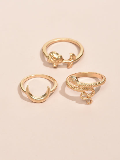 Chic Muse Alloy Fashion Rings