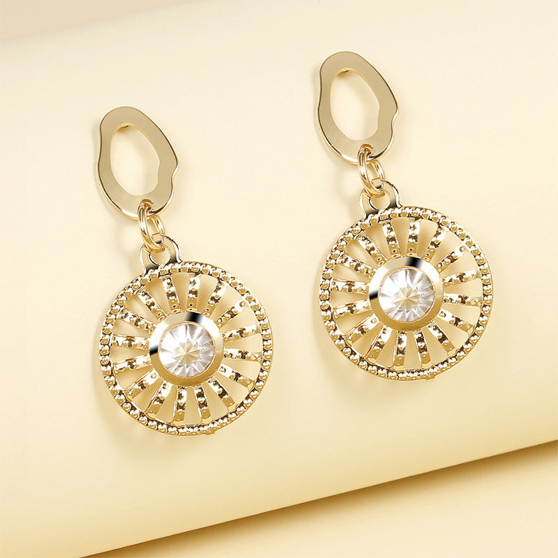 Essence Trio: Round & Simple Fashion Earrings