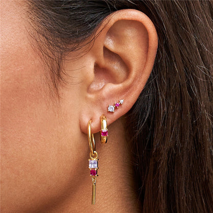 Chic Trio Statement Earrings Set