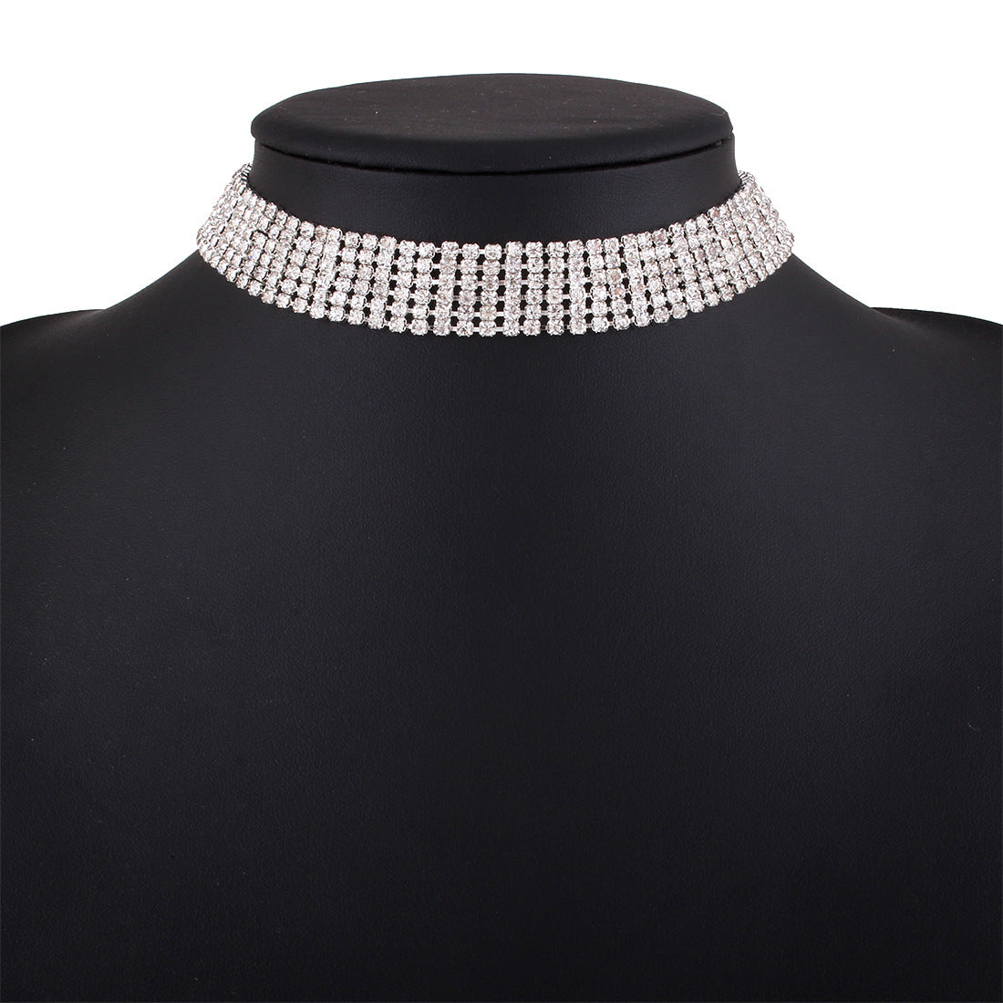 Trendy Rhinestone Sparkle Necklace