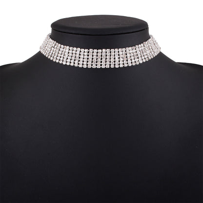 Trendy Rhinestone Sparkle Necklace