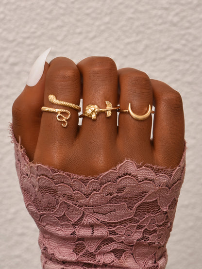 Chic Muse Alloy Fashion Rings
