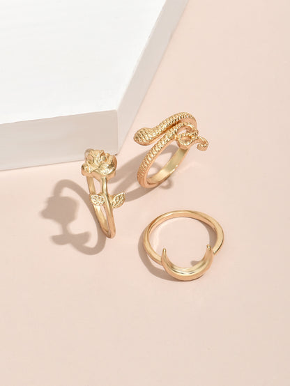 Chic Muse Alloy Fashion Rings