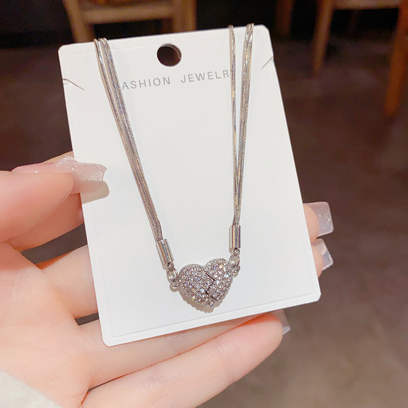Magnetic Couple Necklace