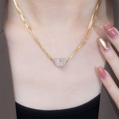 Magnetic Couple Necklace
