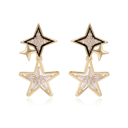 Vintage Whimsy Irregular Earrings